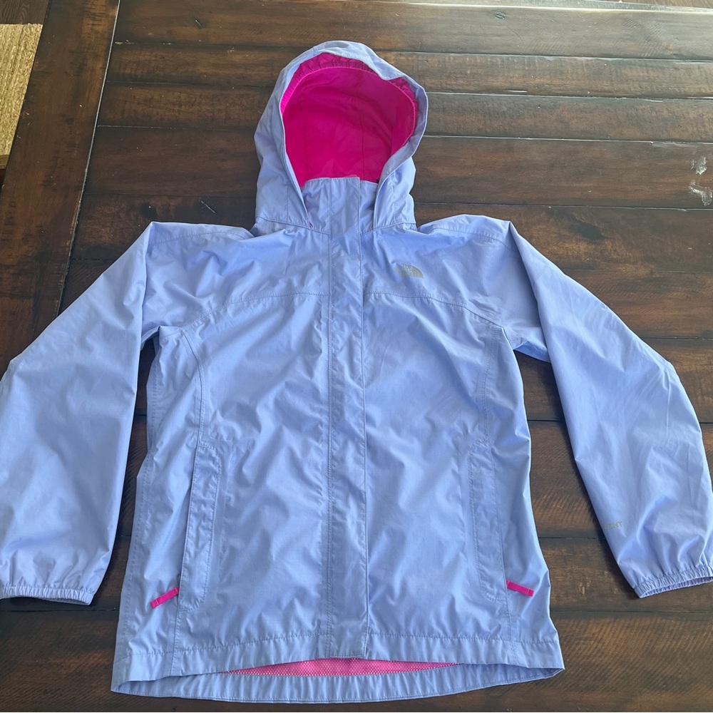 The North Face Hyvent Rain Jacket Girls L (14/16)